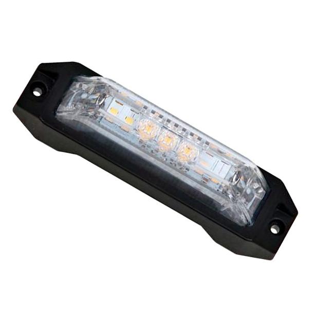 0-441-59 Durite 12V-24V LED 200 Degree Amber Warning Lamp