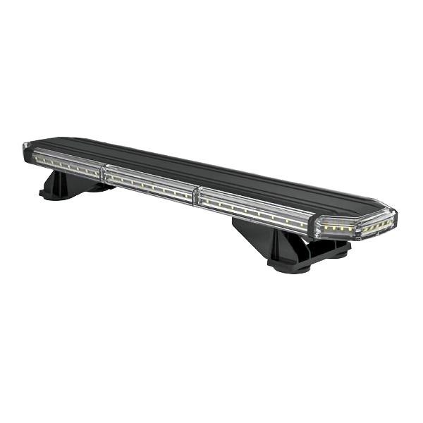 0-443-26 Durite 12V-24V R65 Class 2 4-Bolt 2FT Clear Lens, Amber LED Light Bar