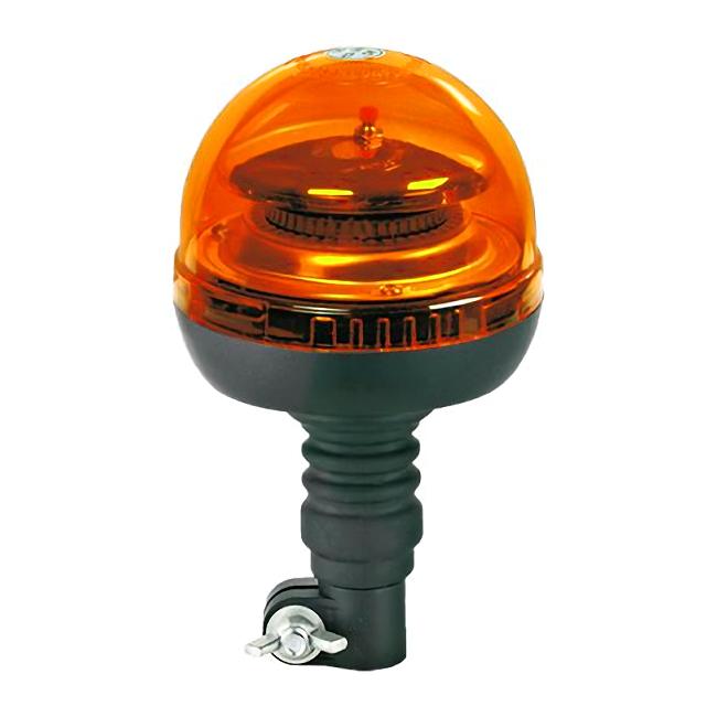 0-444-59 12V-24V FLEXI DIN Mount Multifunction Amber LED Beacon