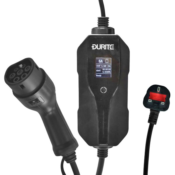 064875 Durite Electric Vehicle Type 2 Charger 110230VAC
