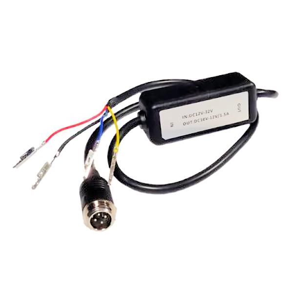 0-775-20 Durite 0.15 Metre Male 4-Pin CCTV Adaptor for VOLVO