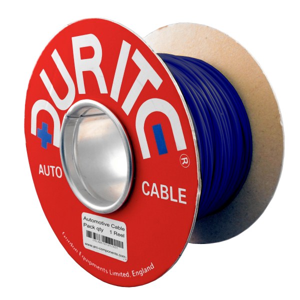 0-933-02 100m x 2.00mm Blue 25A Auto Single-core Cable