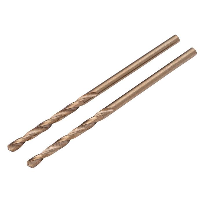 08888 HSSE M35 Cobalt Drill Bit, 1.0mm X 34mm - Pack of 2