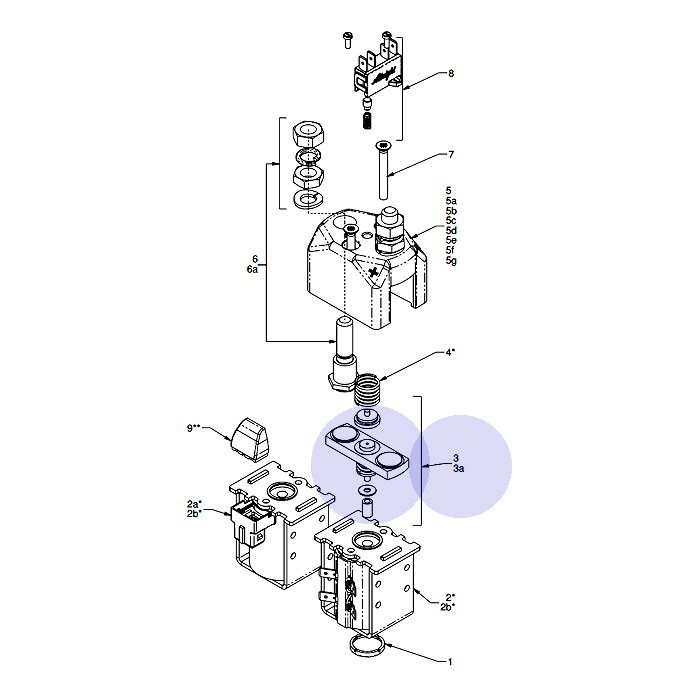 2155-587 | Albright International SU280 Moving Contact