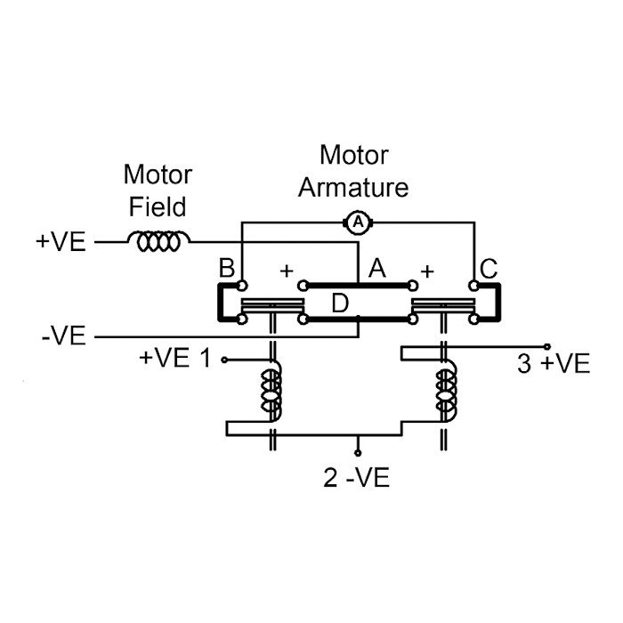 DC66-3P | 24Vdc 80A Reversing Solenoid - Very Intermittent