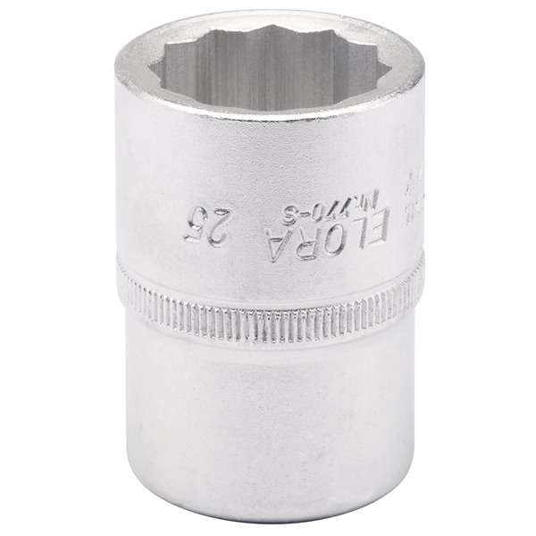 00731 | Elora Bi-Hexagon Socket 3/4'' Square Drive 25mm