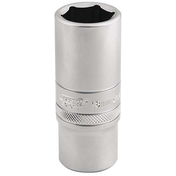 16586 | 6 Point Metric Deep Socket 3/8'' Square Drive 19mm