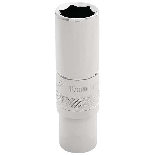 32761 | Draper HI-TORQ® 6 Point Deep Socket 1/4'' Square Drive 10mm