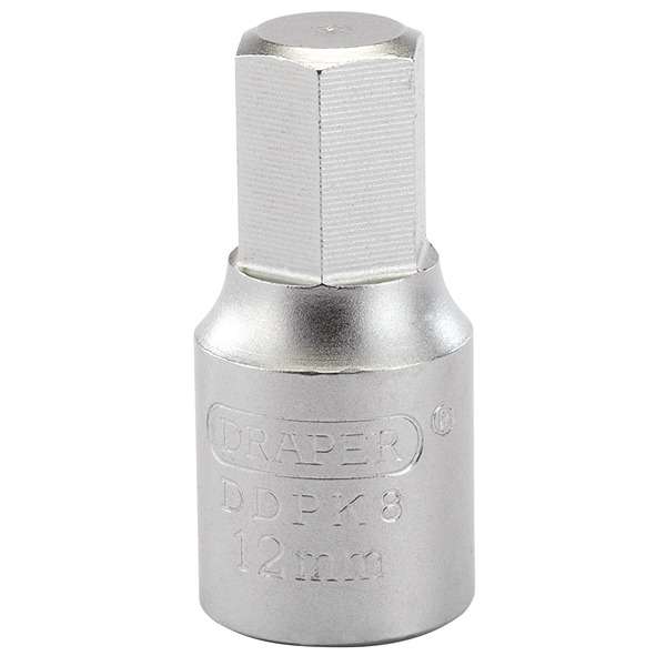 38326 | Hexagon Drain Plug Key 3/8 Square Drive 12mm