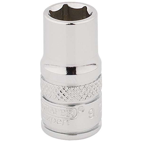 48567 | Draper HI-TORQ® 6 Point Socket 1/4'' Square Drive 9/32''