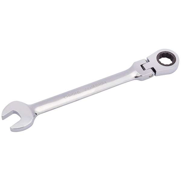 52018 | Draper HI-TORQ® Metric Flexible Head Ratcheting Combination Spanner 16mm