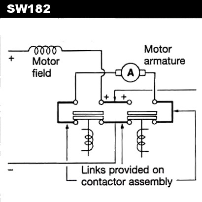 SW182-3 | Albright 24V Motor-reversing Solenoid Intermittent