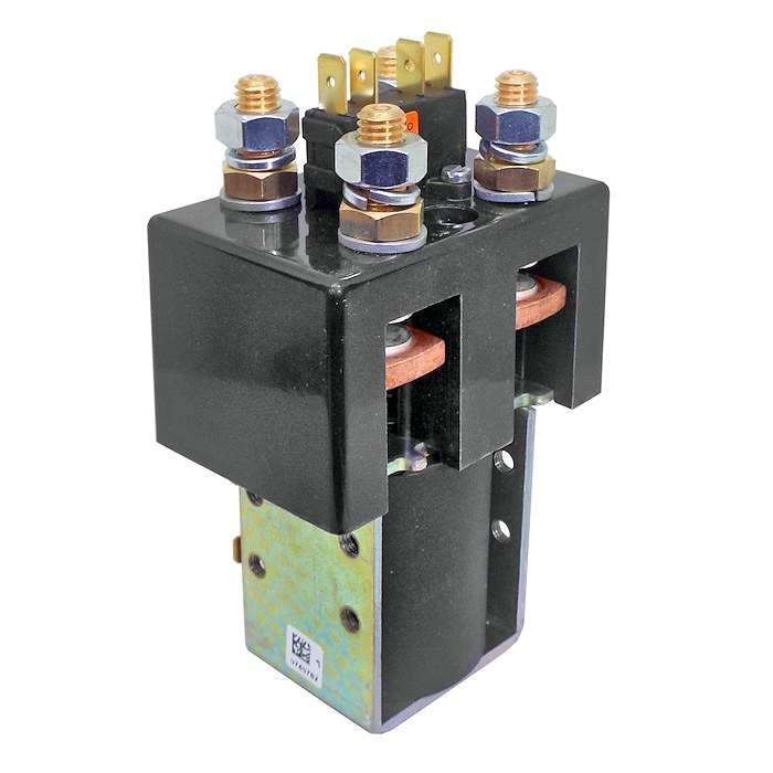 SW190A-345 | Albright 24V Double-pole DPST Solenoid - Continuous