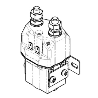 SU280-1468P Albright Single-acting 48V 250A Contactor - Continuous IP66