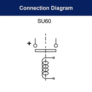 SU60B-2276L Albright 80V DC Single-acting Solenoid Intermittent 100A - With Blowouts