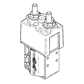 SW200R-1107 Albright 12VDC Single-acting Solenoid Contactor - Intermittent