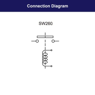SW260-82 Albright 36-48V Single-acting Busbar Solenoid Contactor - Very Intermittent