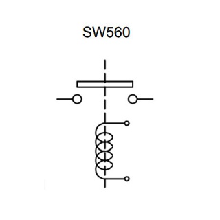 SW560-16 Albright 24V 600A Busbar Contactor - Continuous