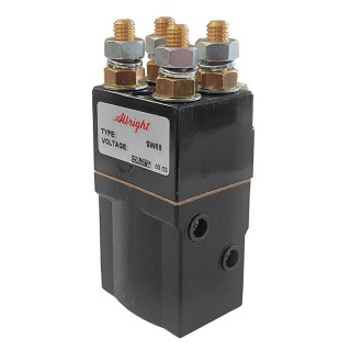 SW68-2 Albright 80A Double-pole Single Coil Solenoid - 12V Continuous